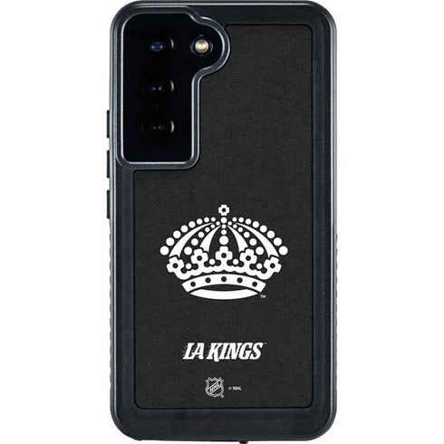 NHL Los Angeles Kings Black Background Galaxy S24 Waterproof Case
